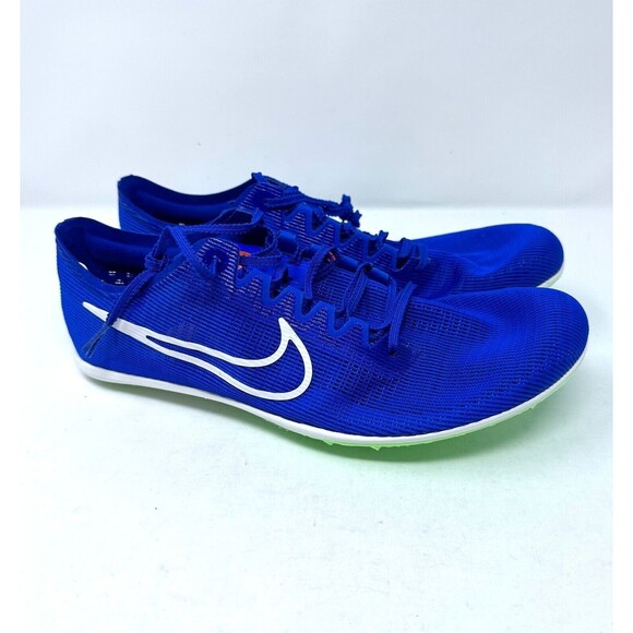 Nike Zoom Men's 12 Mamba V6 Distance DR2733-400 Track Field Spikes blue NEW - Picture 3 of 16